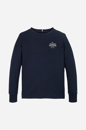 Tommy Hilfiger Logotyp Puff Print - Desert Sky